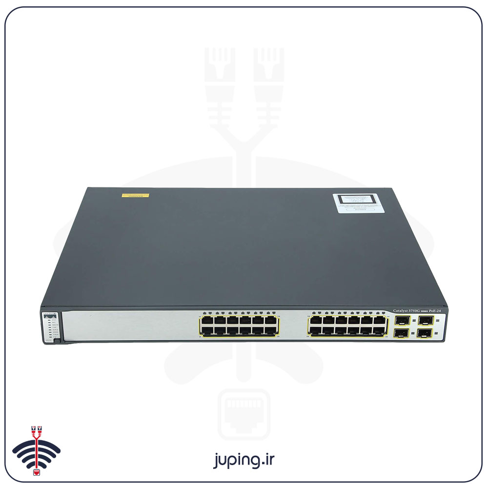 سوئیچ سیسکو مدل WS-C3750G-24PS-E