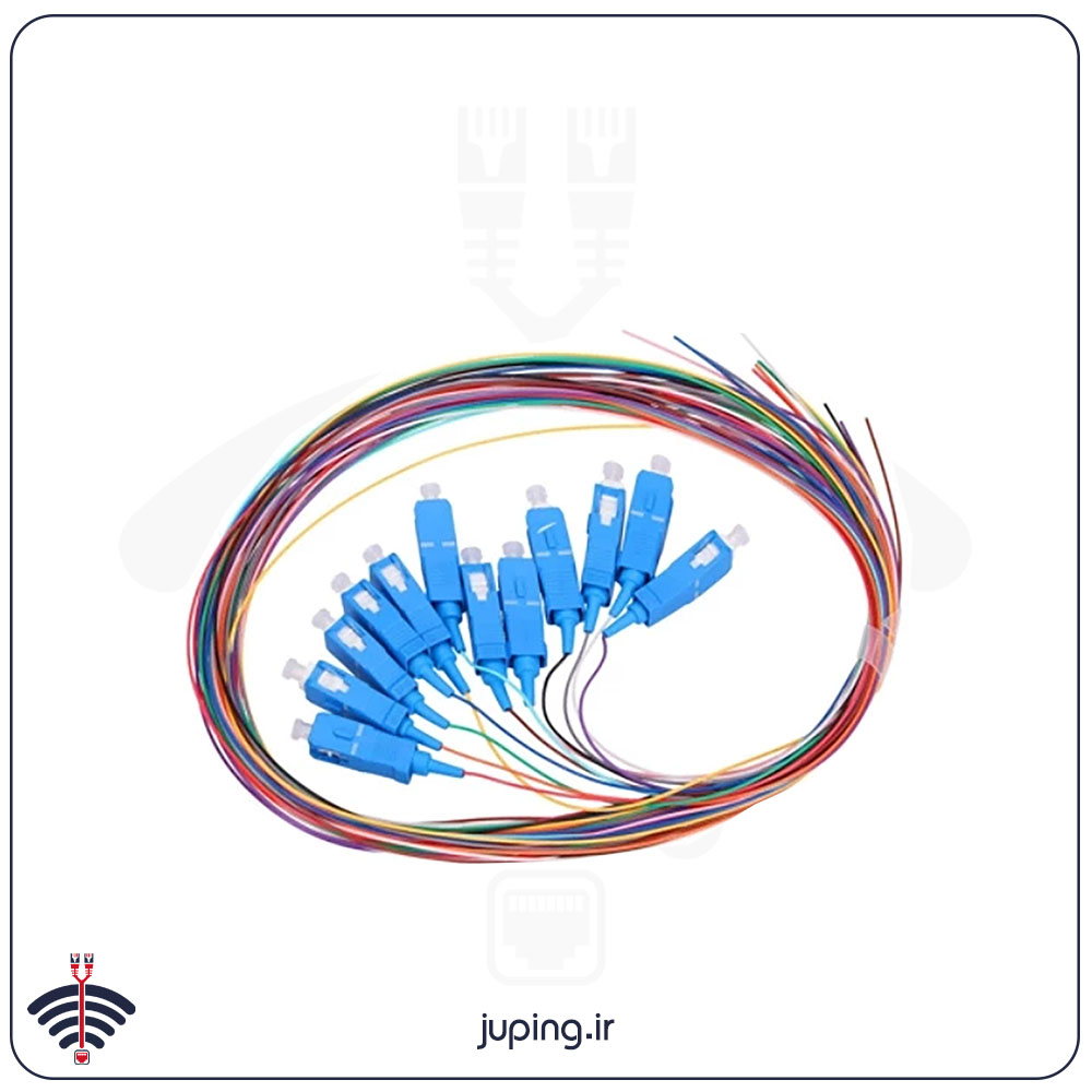 پیگتیل رنگی SC SM 1.5m