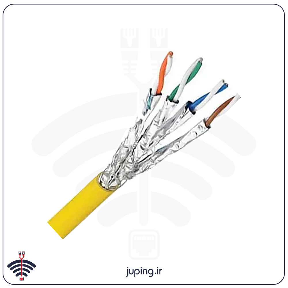 کابل شبکه لگراند CAT6A SFTP باروکش LSZH