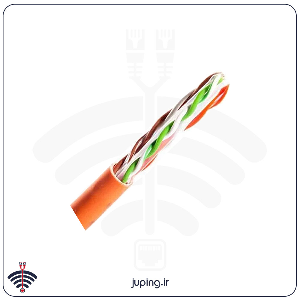 کابل شبکه نگزنس CAT6 UTP با روکش PVC